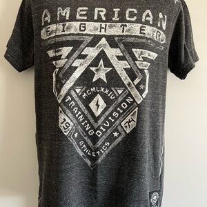 American Fighter Black Graphic T-Shirt